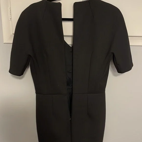 Erica Cavallini black V neck Cocktail dress - Picture 10 of 16